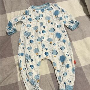 Magnetic Me Hot Air Balloon Baby Footed One-Piece